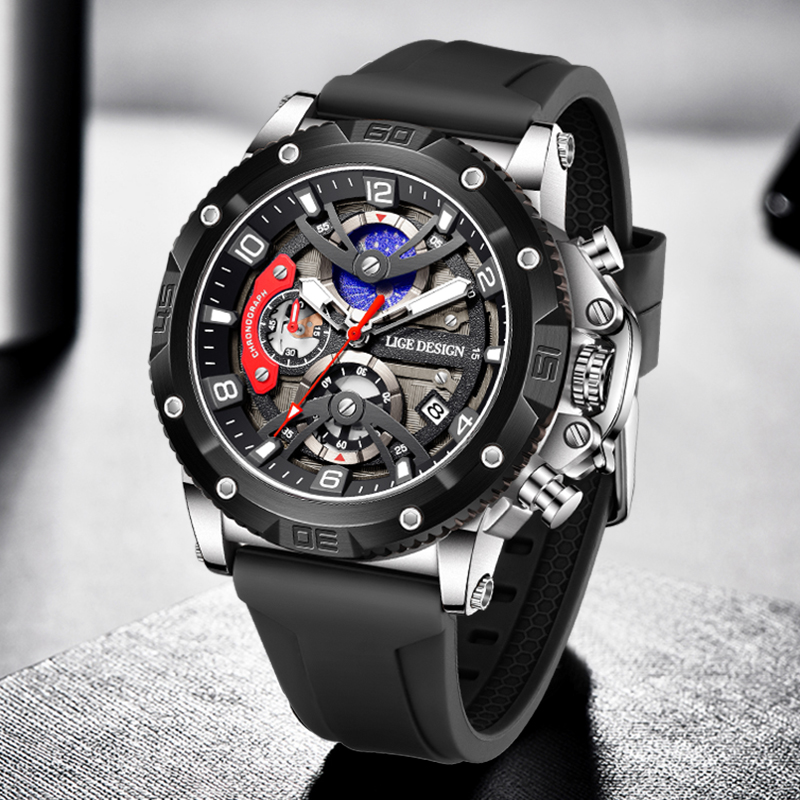 Smartwatch Nexus - LIGE Top Brand Luxury Men Watch