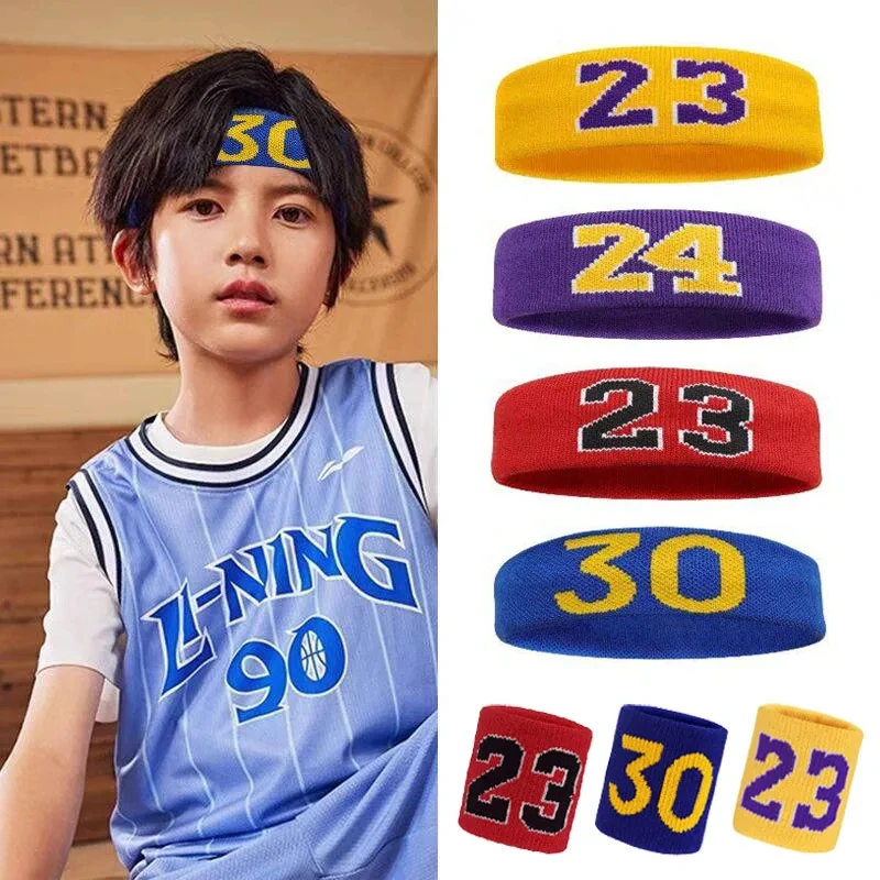 Milanaise Mesh Band - Cotton Athletic Headband Number 24 Elastic