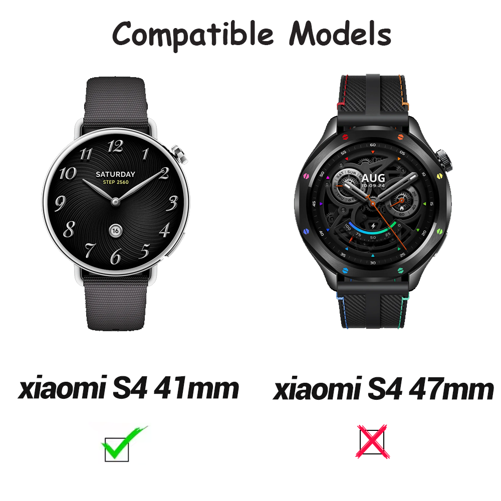 18mm Braided Magnetic Buckle S - Xiaomi Smartwatch S4 Accessories avaliação e preço