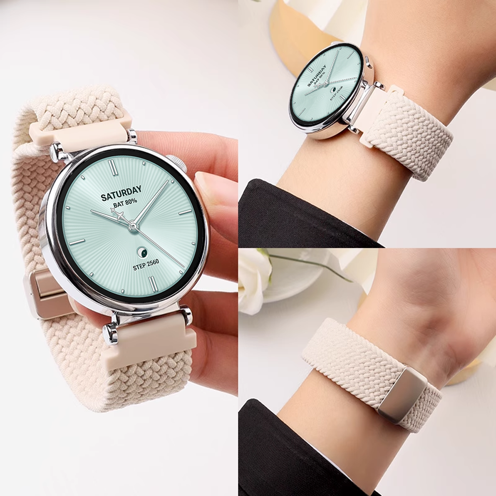 18mm Braided Magnetic Buckle S - Xiaomi Smartwatch S4 Accessories avaliação e preço