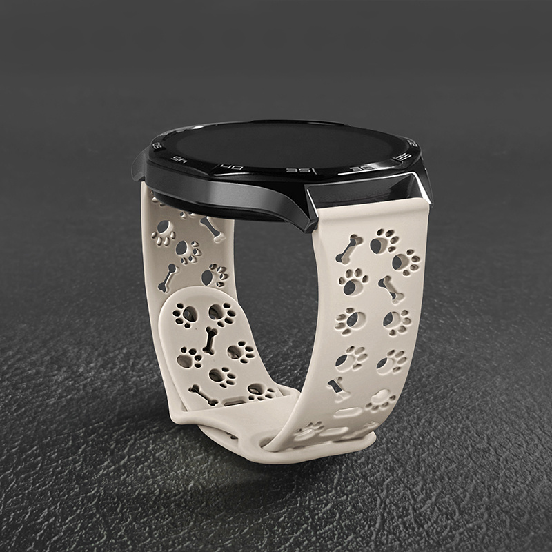 Hollow-out Dog Paw Strap 22mm  - Titan Smartwatch Accessories avaliação e preço