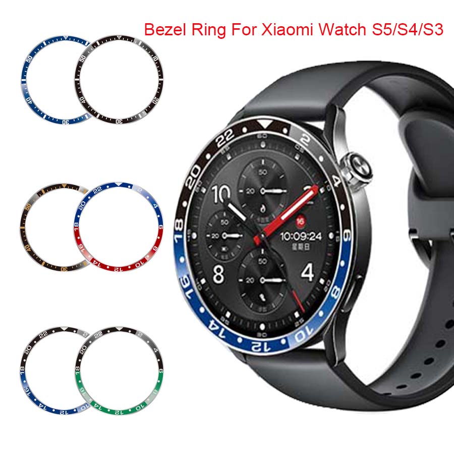 Metal Bezel Ring For Xiaomi Sm - Xiaomi Smartwatch S4 Accessories avaliação e preço
