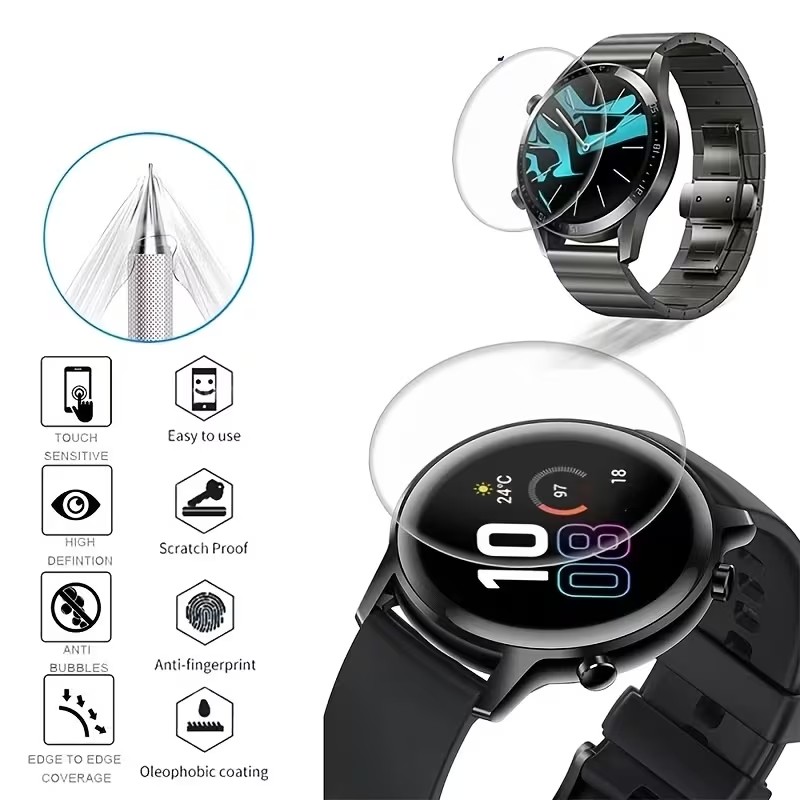 1-3Pcs Hydrogel Film For Garmi - Garmin Smartwatch Accessories avaliação e preço