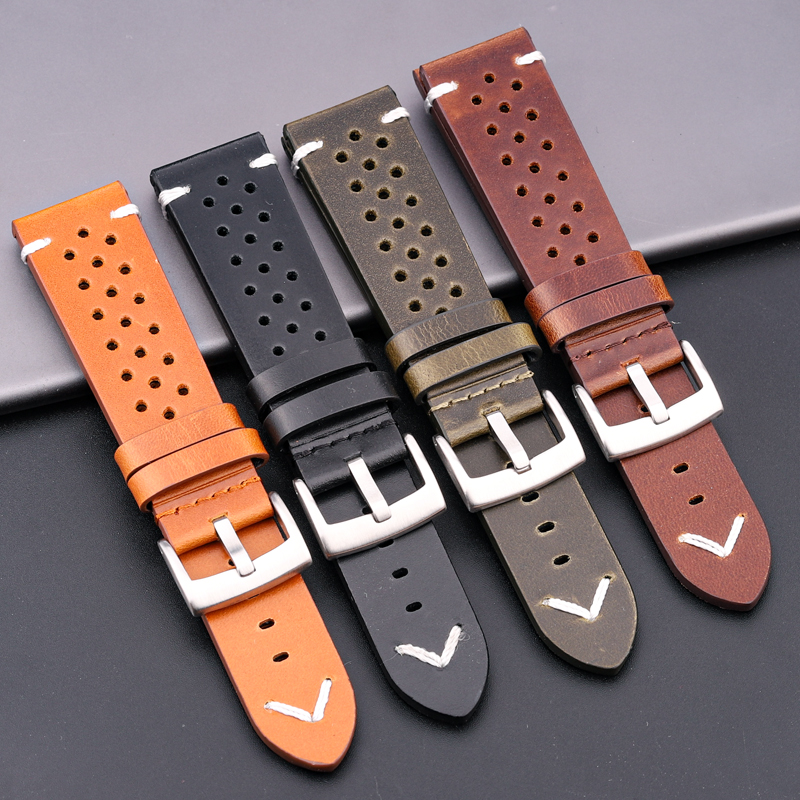 Breathable Genuine Leather Qui - Nylon Nato Strap avaliação e preço