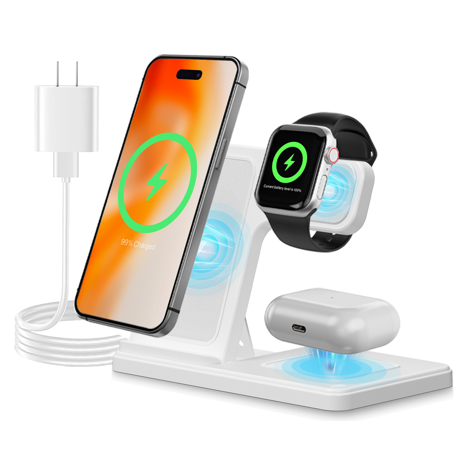 15W Magnetic Wireless Charger  - Smartwatch Ac avaliação e preço