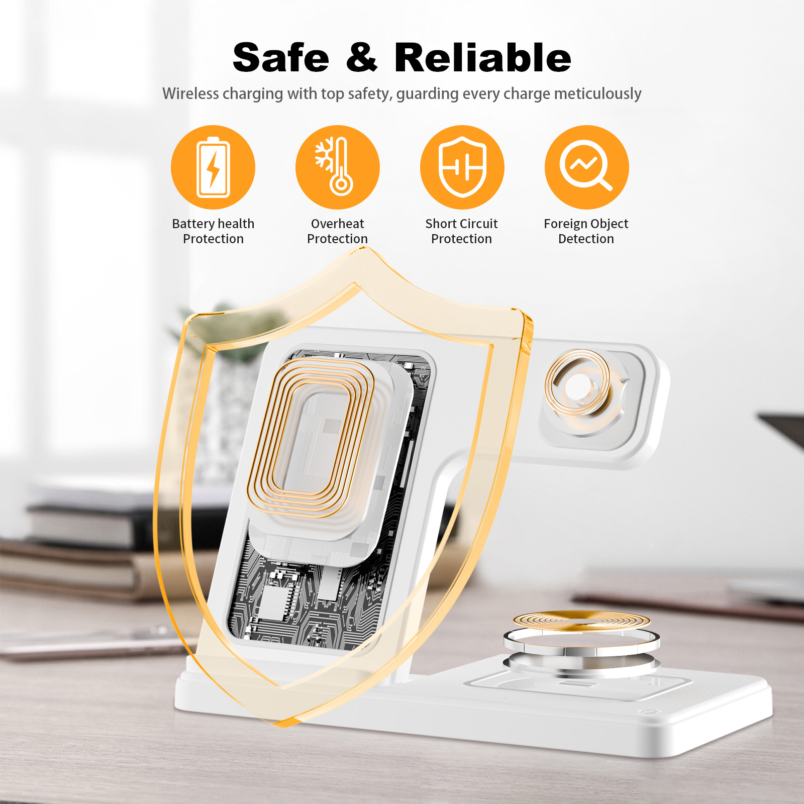 15W Magnetic Wireless Charger  - Smartwatch Ac avaliação e preço
