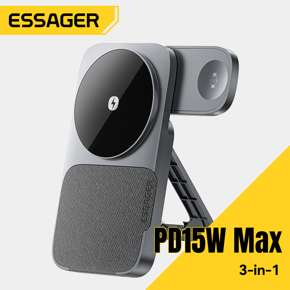 Essager 3-in-1 Portable Foldin - Smartwatch Ac avaliação e preço