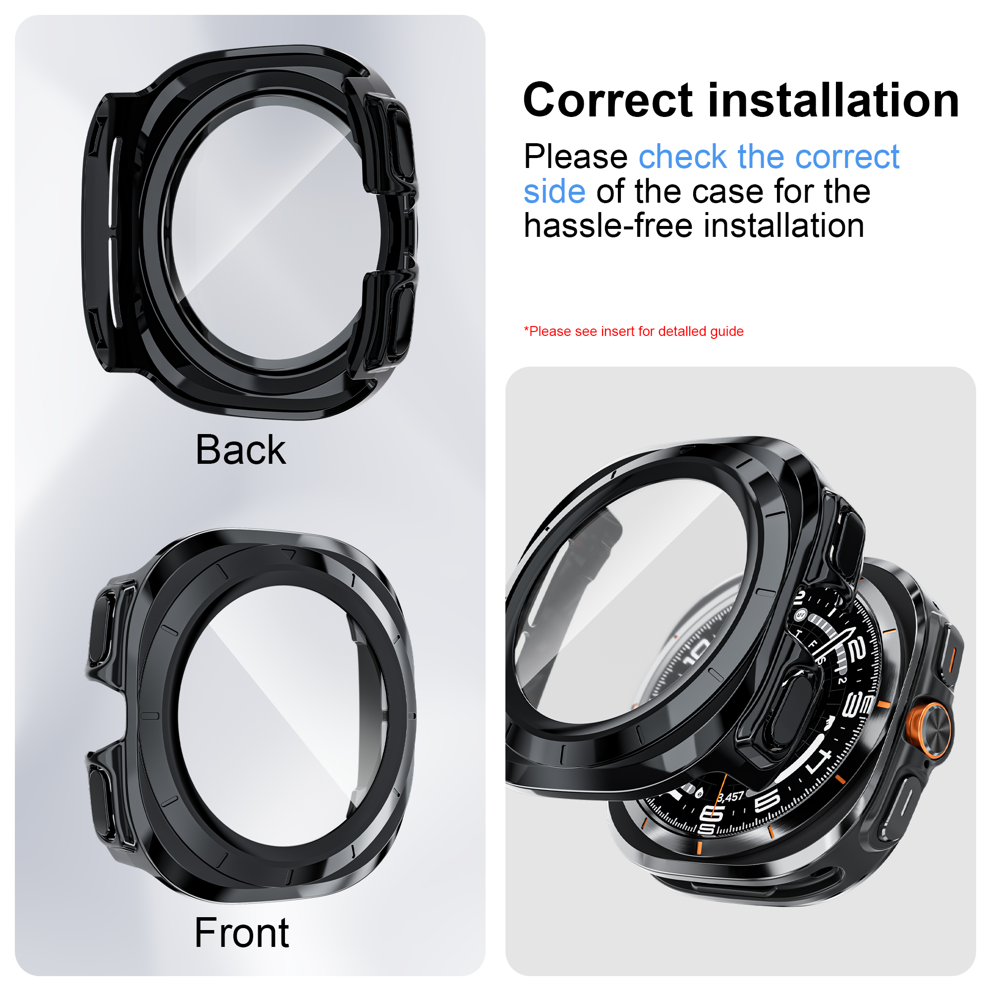 Case for Samsung Galaxy Watch  - Garmin Smartwatch Accessories avaliação e preço