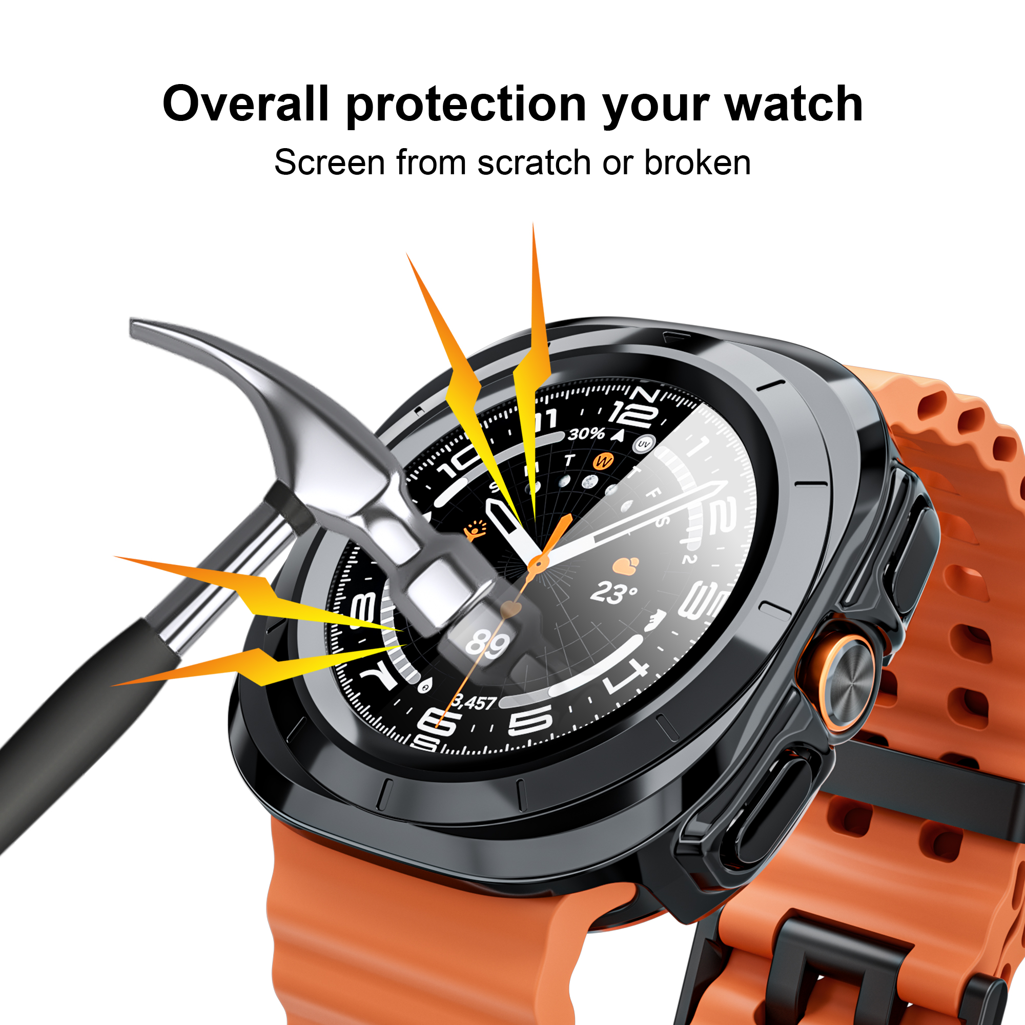 Case for Samsung Galaxy Watch  - Garmin Smartwatch Accessories avaliação e preço