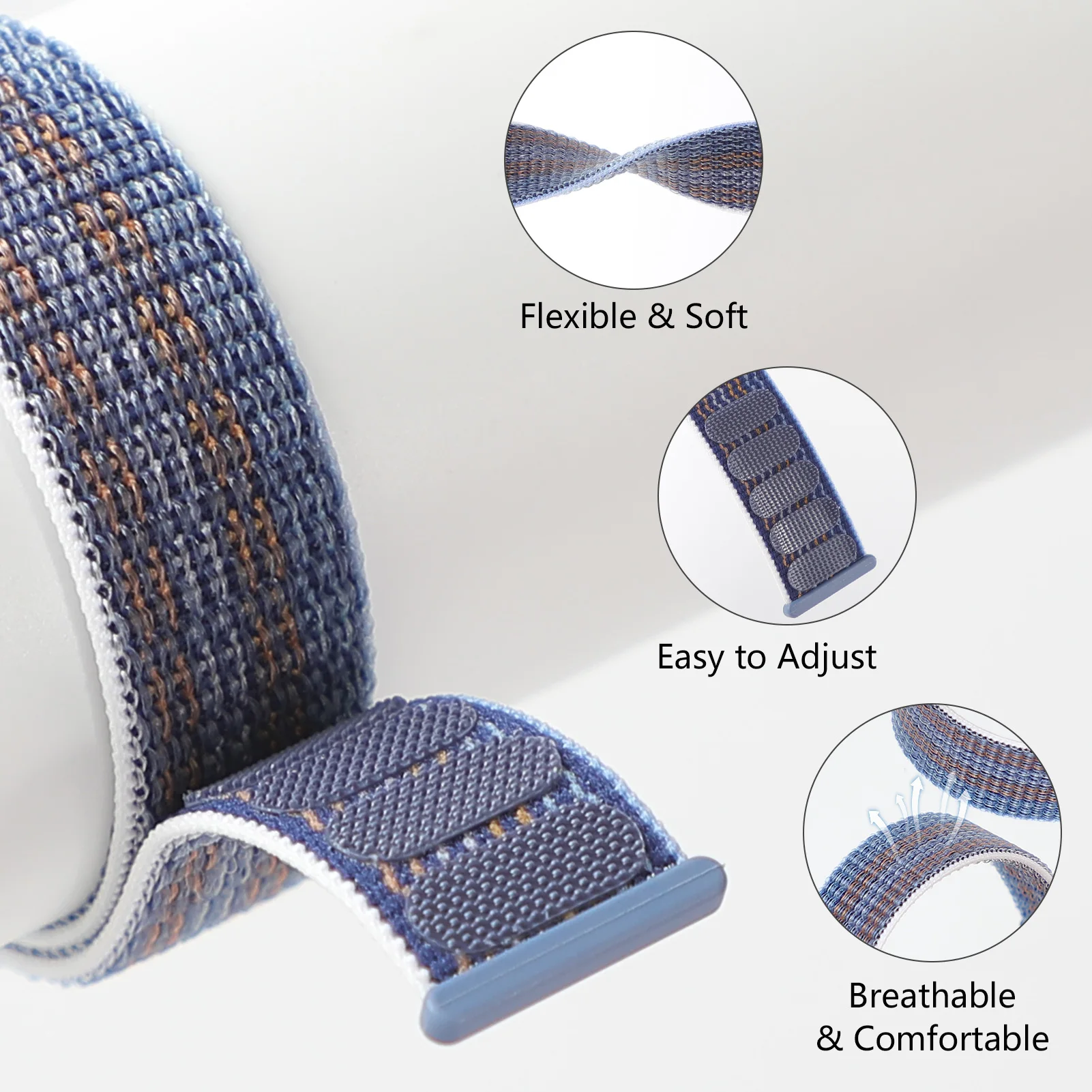 20mm 22mm Sport Nylon Loop Str - Smartwatch X2 avaliação e preço