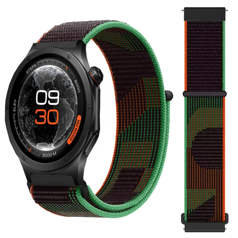 20mm 22mm Sport Nylon Loop Str - Smartwatch X2 avaliação e preço