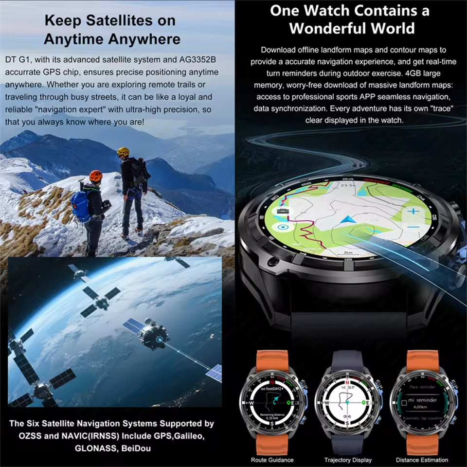 T-Rex3 Pro GPS Offline Map 100 - Smartwatch Nexus avaliação e preço