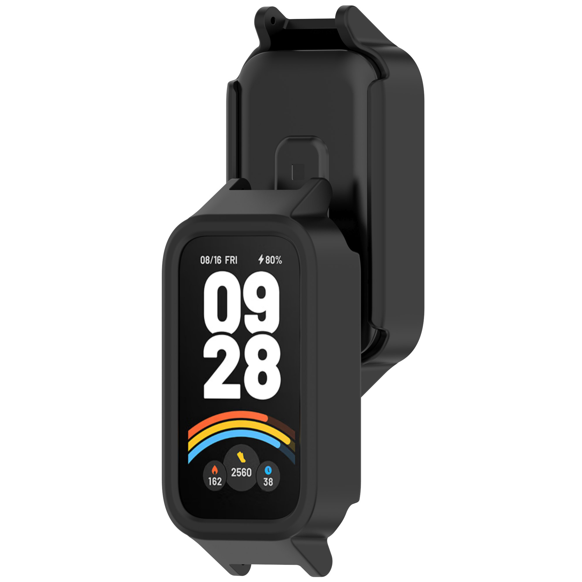 Hollow PC Case for Xiaomi mi b - Xiaomi Smartwatch Accessories avaliação e preço