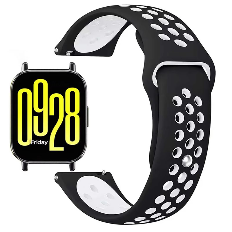 22MM 20mm Silicone Strap For X - Xiaomi Smartwatch S4 Accessories avaliação e preço