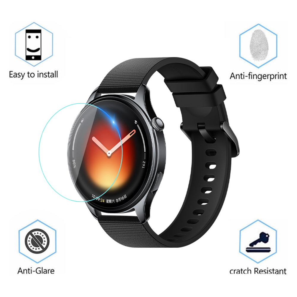 Tempered Glass for Xiaomi Watc - Xiaomi Smartwatch Accessories avaliação e preço