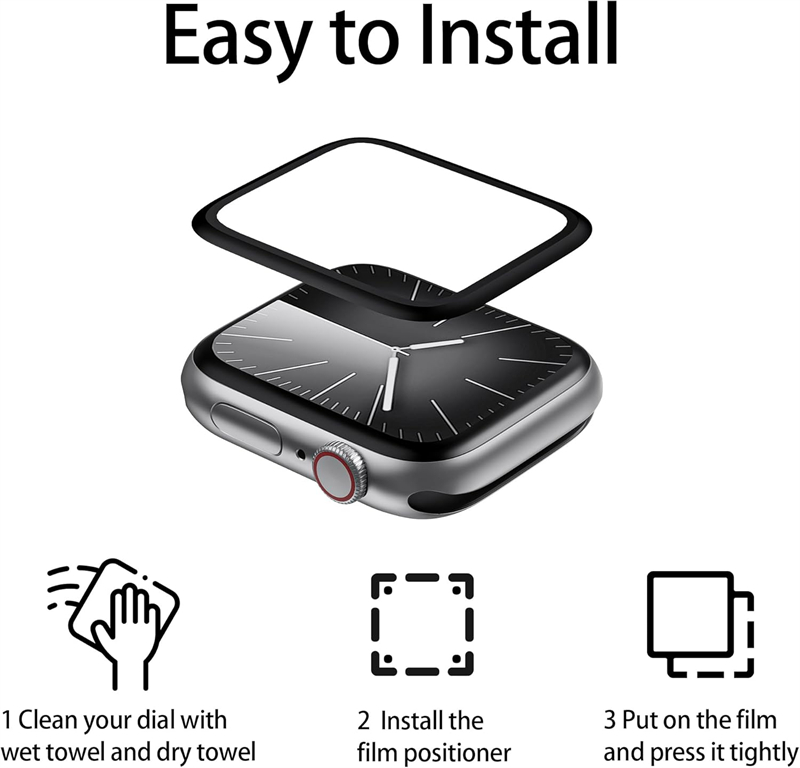 Screen Protector for Apple Wat - Apple Smartwatch Accessories avaliação e preço