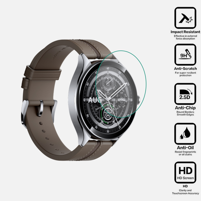 Smartwatch Hard Tempered Glass - Xiaomi Smartwatch Accessories avaliação e preço