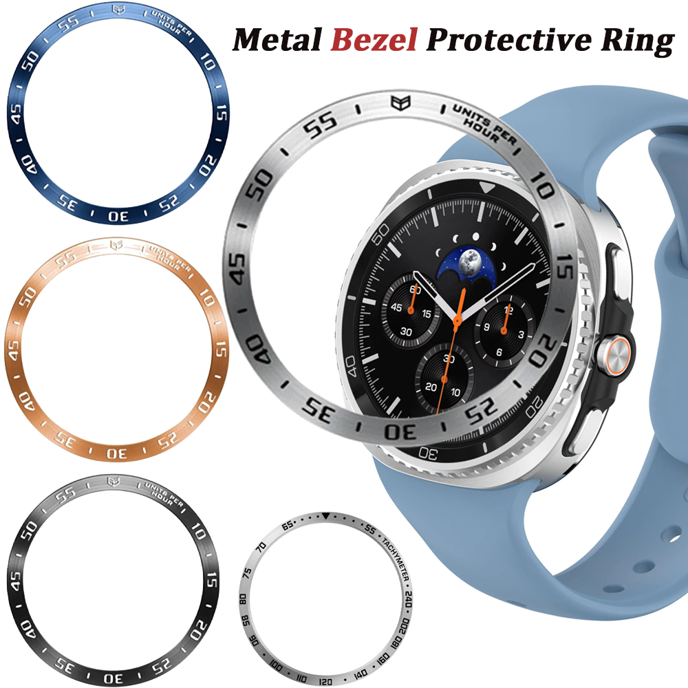 Metal Bezel Protective Ring Fo - Accessories For Galaxy Watch 5 avaliação e preço