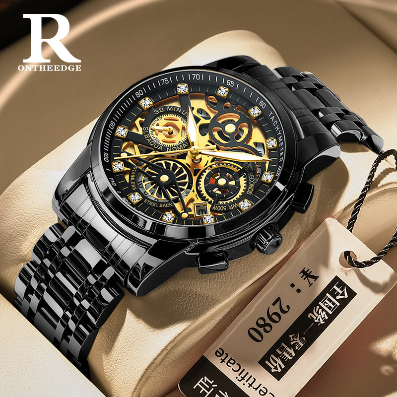 ONTHEEDGE men's hollow watch m - Smartwatch Nexus avaliação e preço