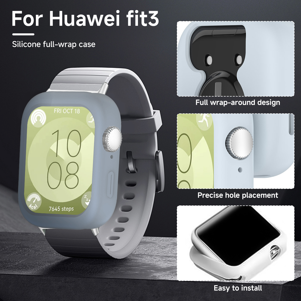 TPU Silicone Case For Huawei W - Huawei Smartwatch Accessories avaliação e preço