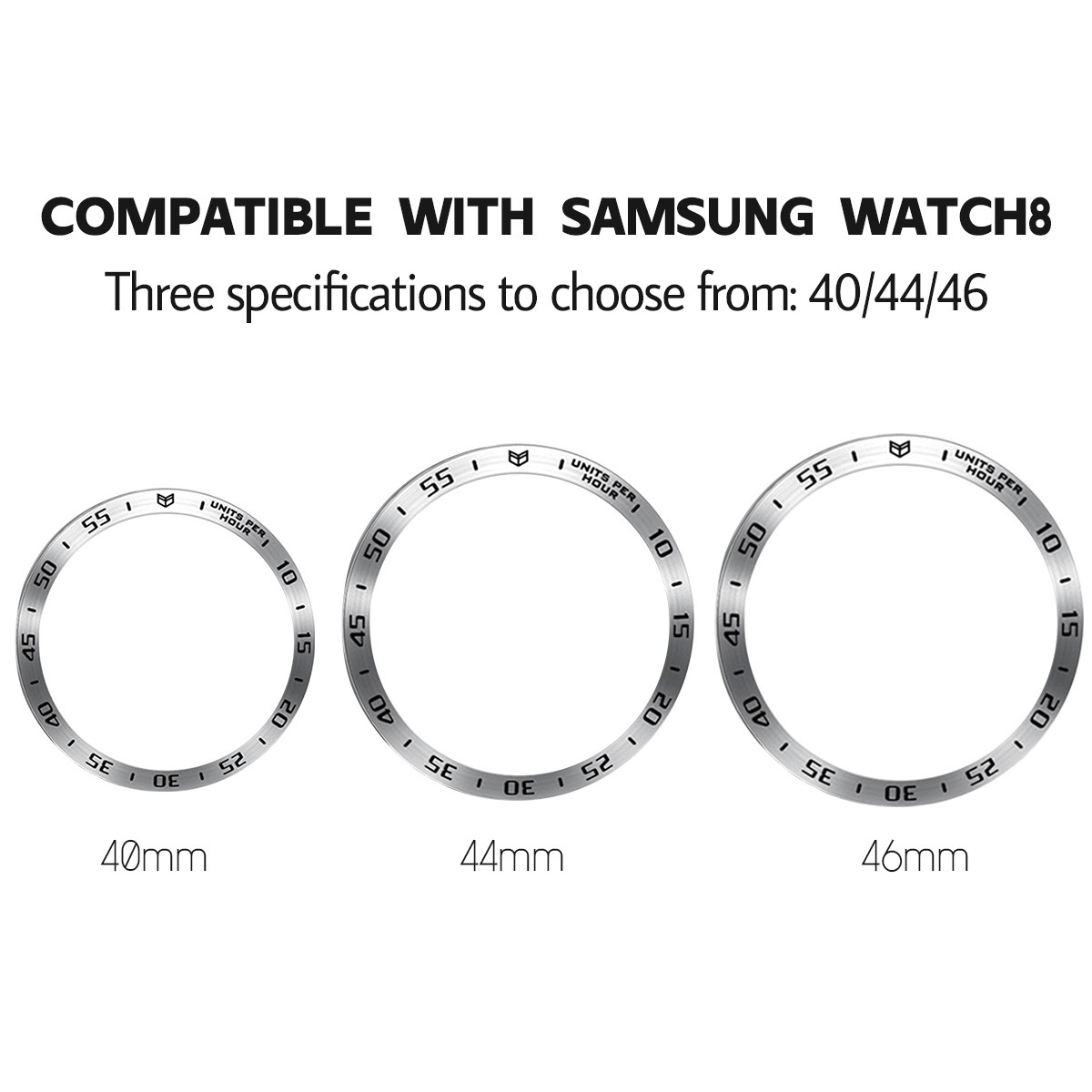 Metal Bezel Ring for Samsung G - Accessories For Galaxy Watch 5 avaliação e preço