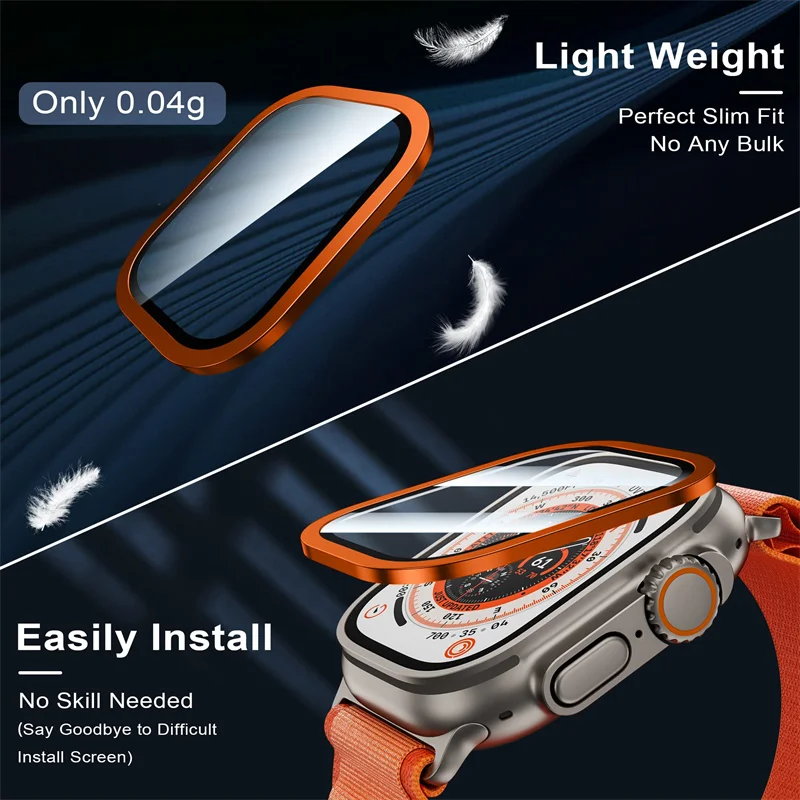 Tempered Glass for Apple Watch - Apple Smartwatch Accessories avaliação e preço