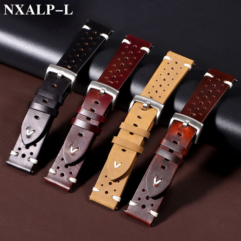 Retro Oil Wax Discoloration Le - Nylon Nato Strap avaliação e preço