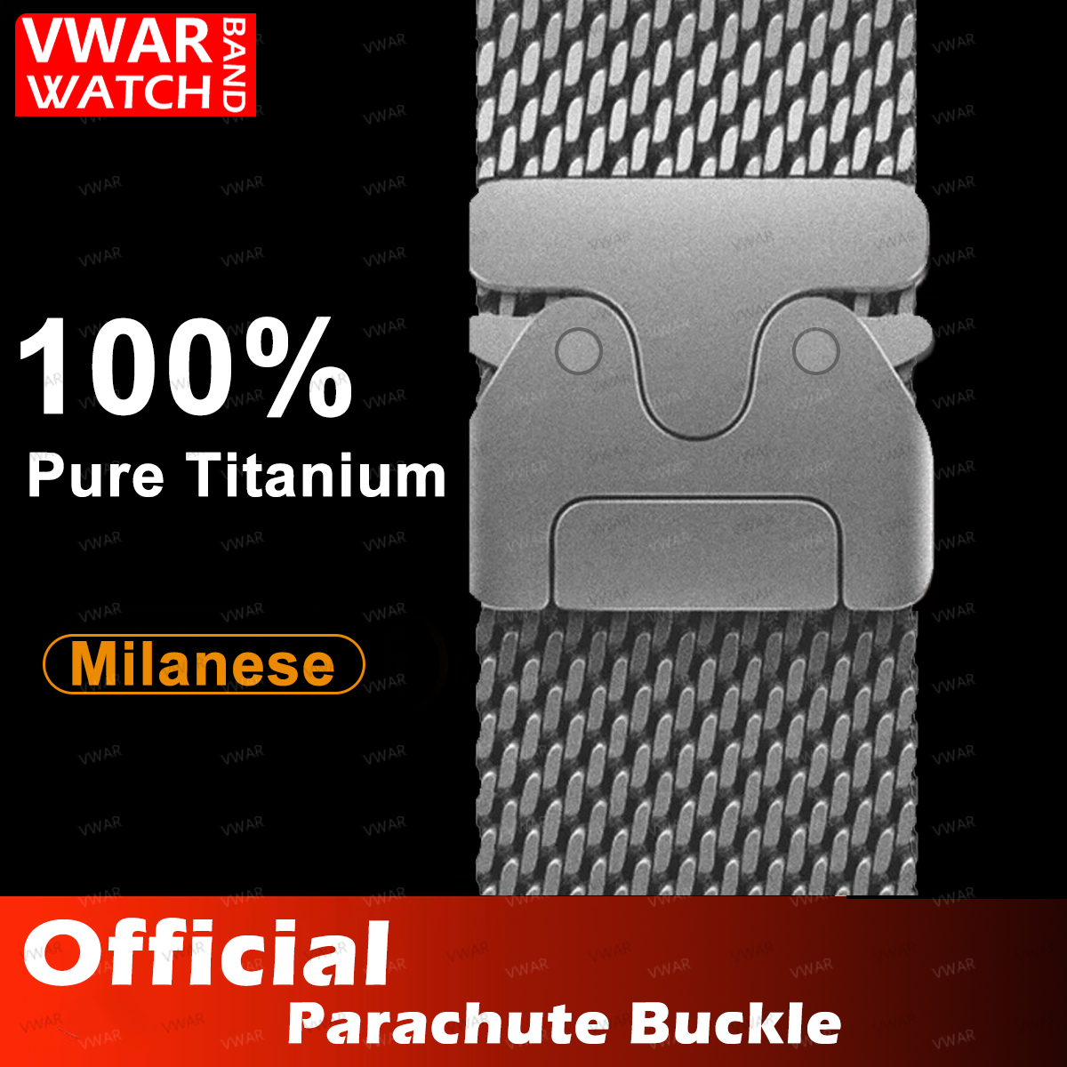 VWAR Titanium Milanese loop fo - Milanaise Mesh Band avaliação e preço