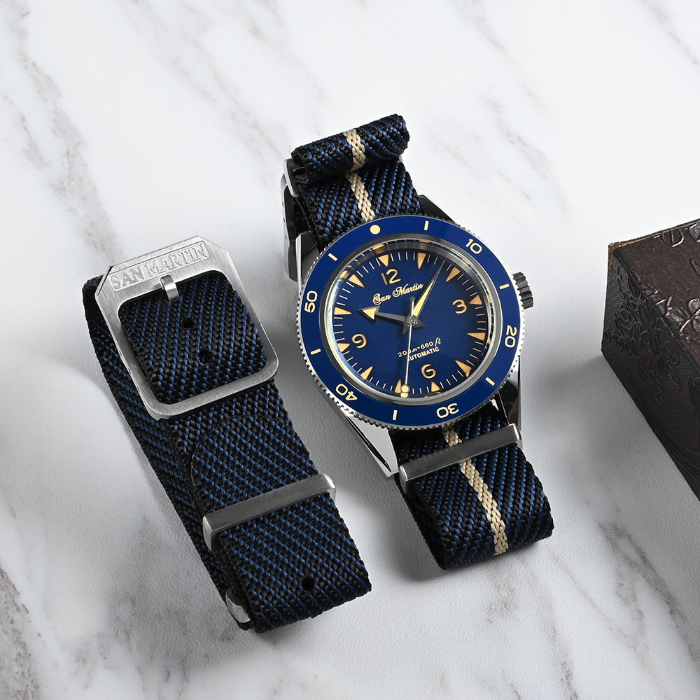 San Martin High Quality 20mm U - Nylon Nato Strap avaliação e preço