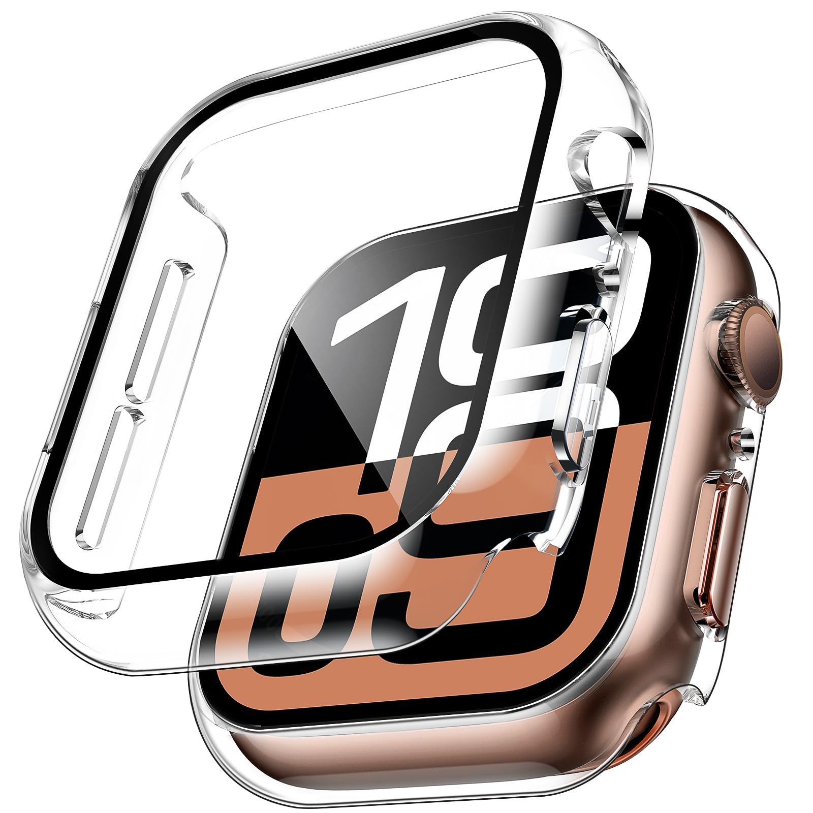 2pcs Tempered Glass Case For A - Apple Smartwatch Accessories avaliação e preço