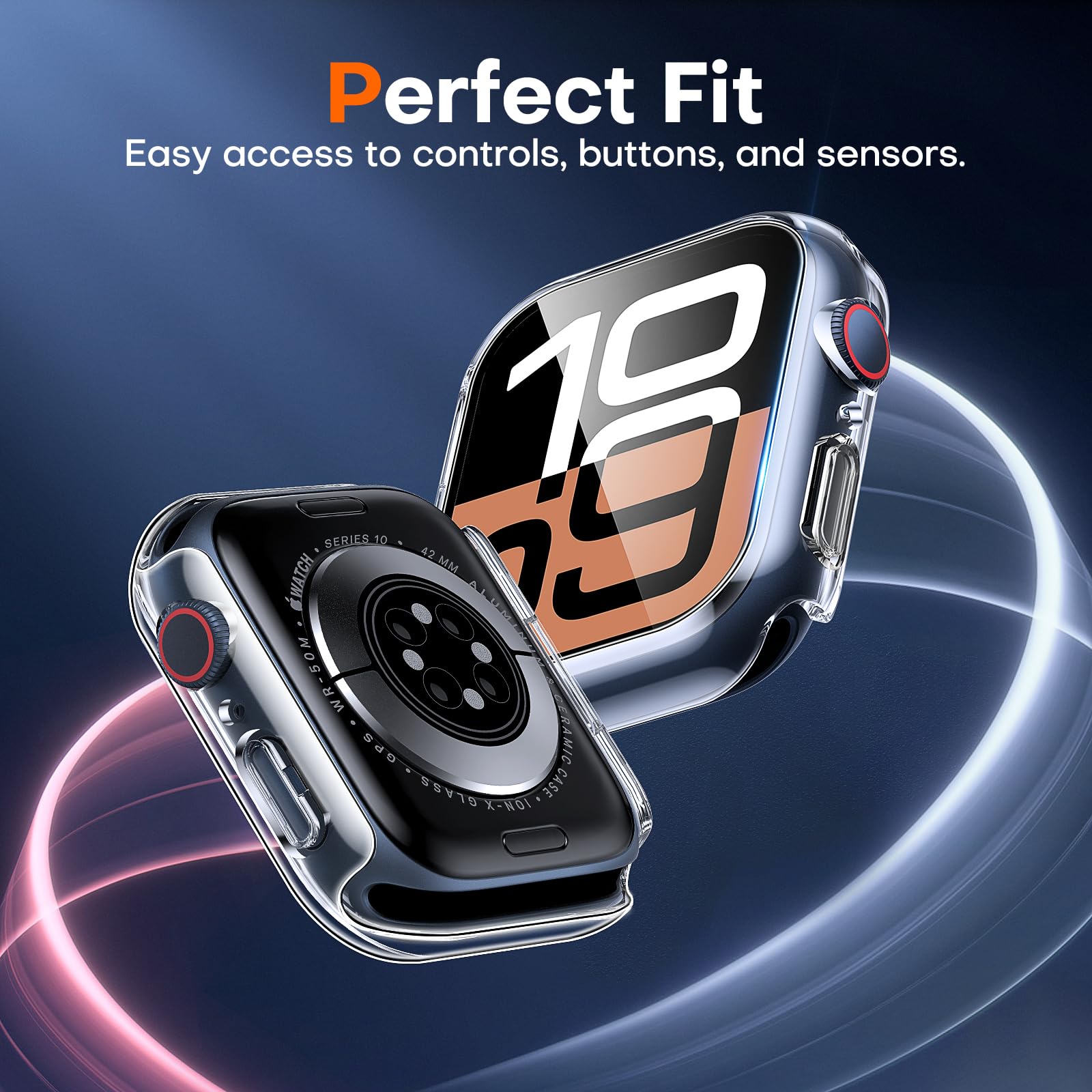 2pcs Tempered Glass Case For A - Apple Smartwatch Accessories avaliação e preço