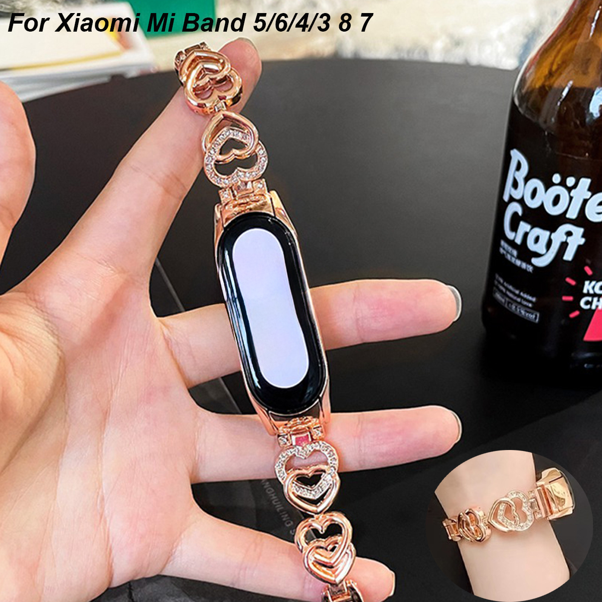 Strap For Xiaomi Mi Band 8 7 W - Xiaomi Smartwatch Accessories avaliação e preço