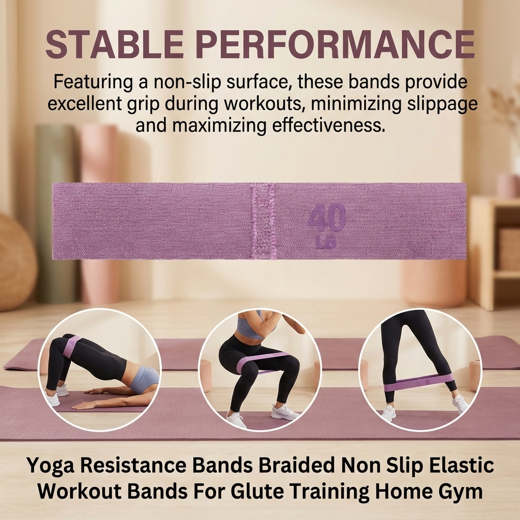 Crochet Non-Slip Yoga Resistan - Milanaise Mesh Band avaliação e preço
