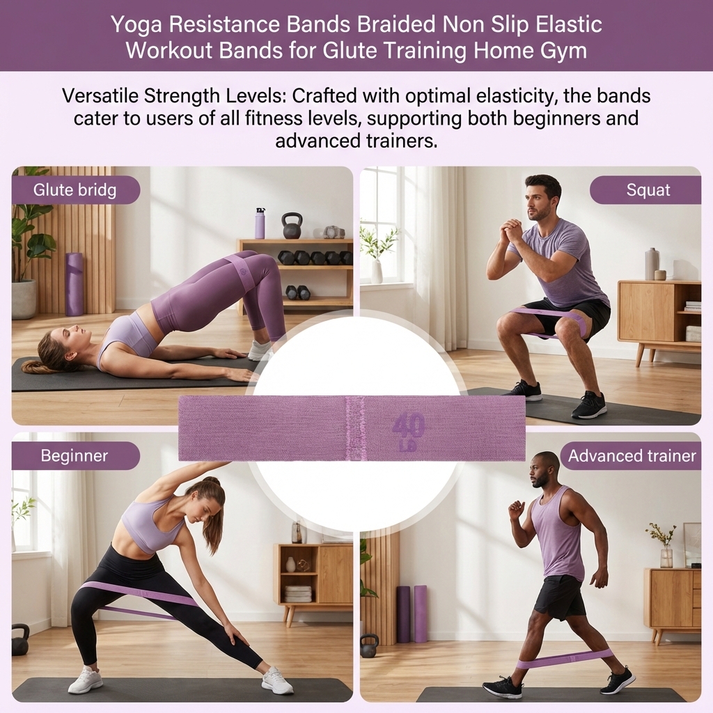 Crochet Non-Slip Yoga Resistan - Milanaise Mesh Band avaliação e preço