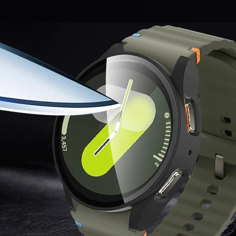 Tempered Glass+Case for Samsun - Accessories For Galaxy Watch 5 avaliação e preço