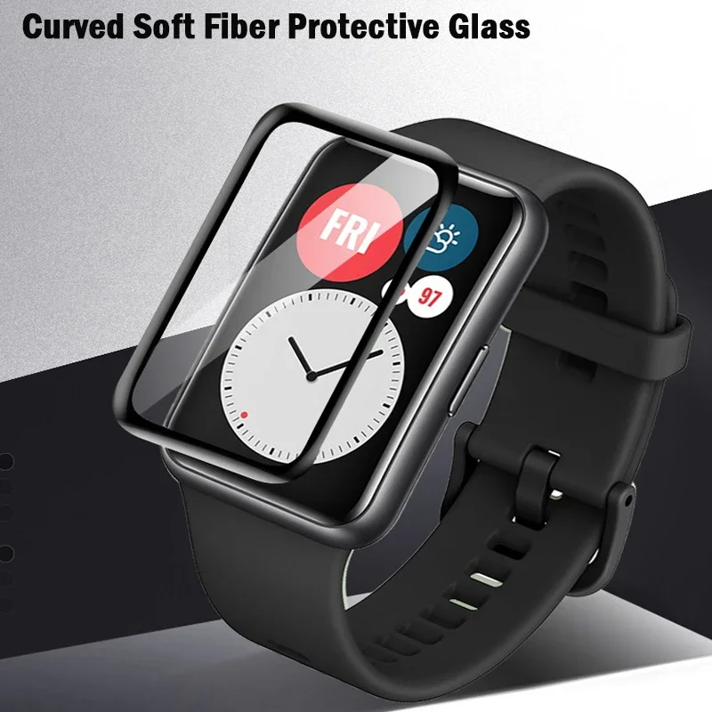 Soft Glass For Huawei Watch Fi - Smart Watch Accessories avaliação e preço