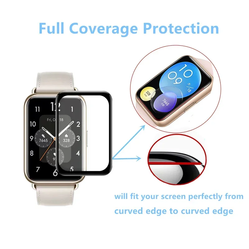 Soft Glass For Huawei Watch Fi - Smart Watch Accessories avaliação e preço