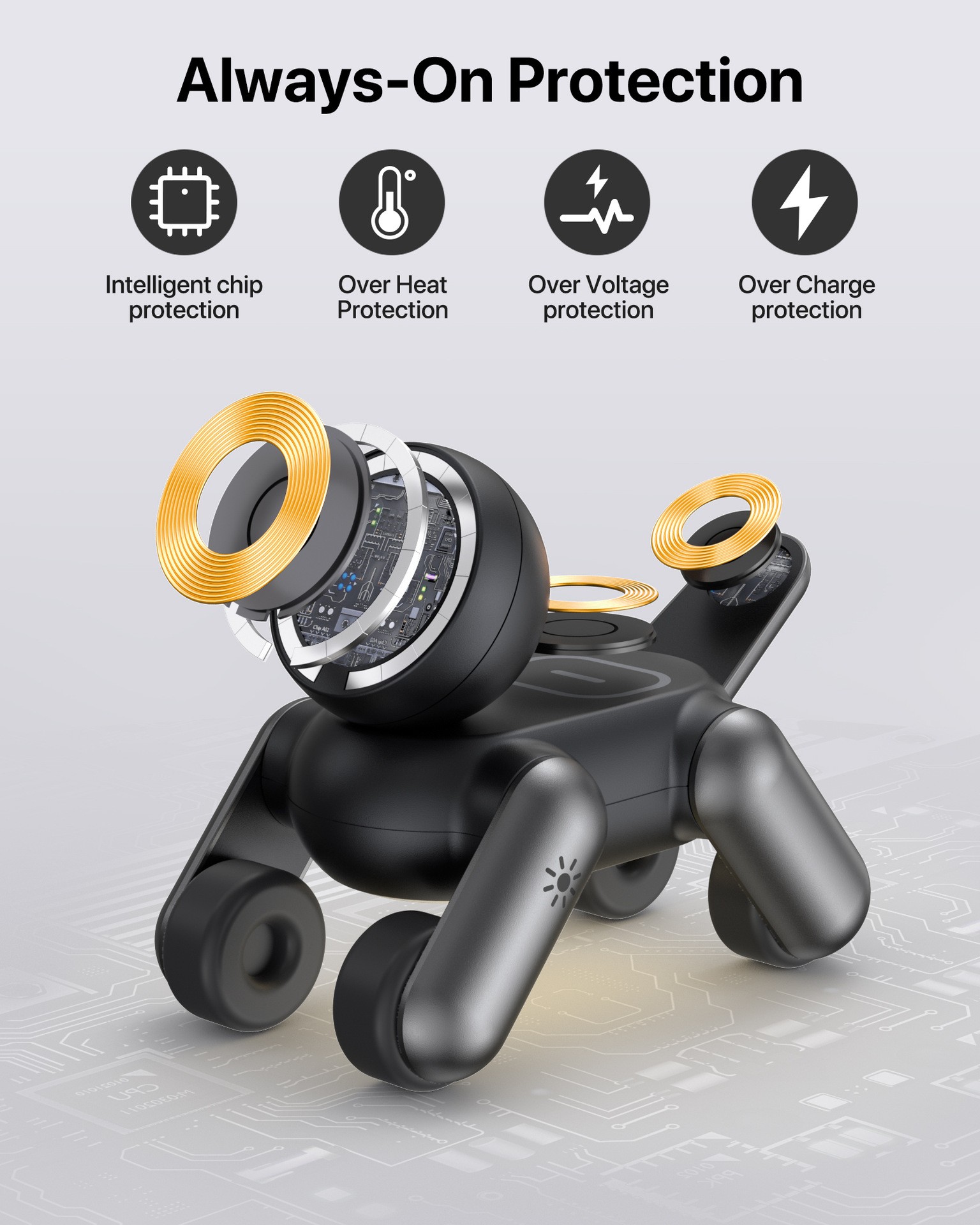 3-in-1 Magnetic Wireless Charg - Smartwatch Ac avaliação e preço