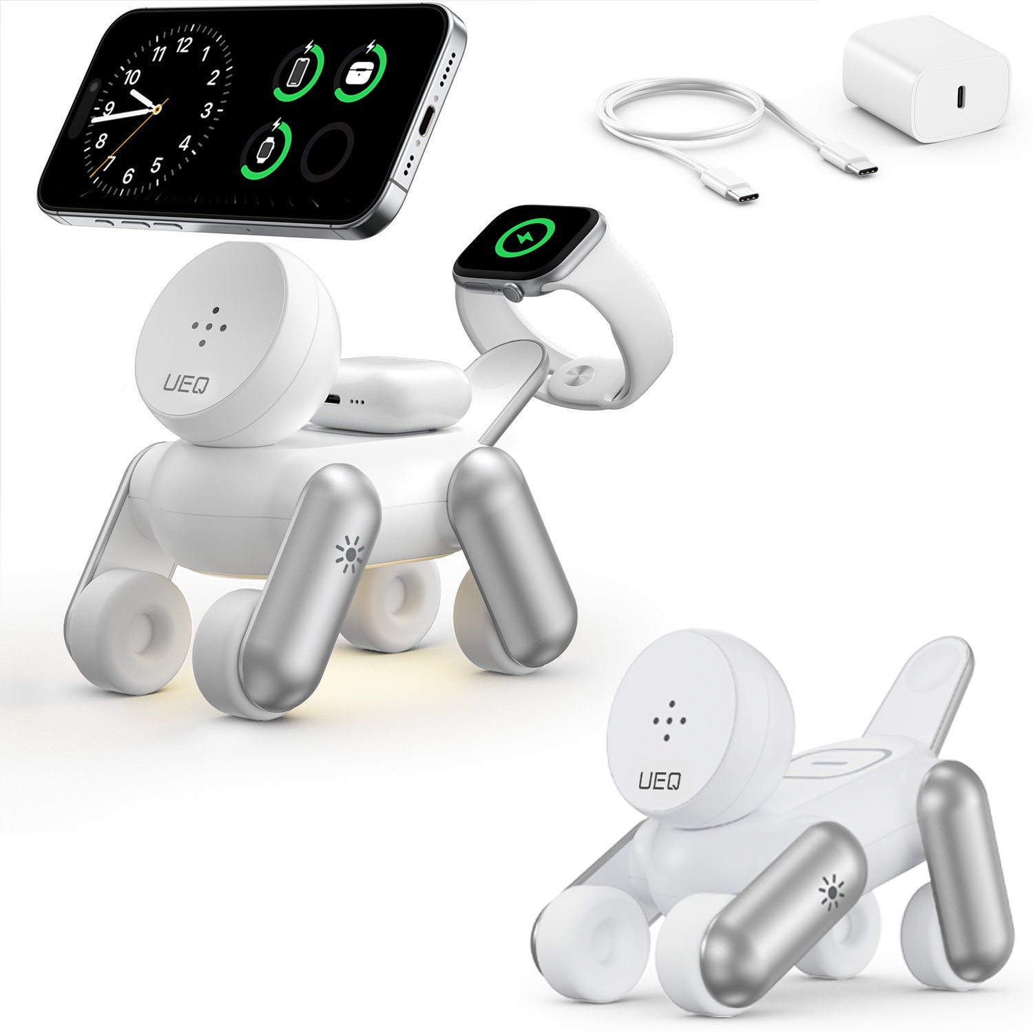 3-in-1 Magnetic Wireless Charg - Smartwatch Ac avaliação e preço