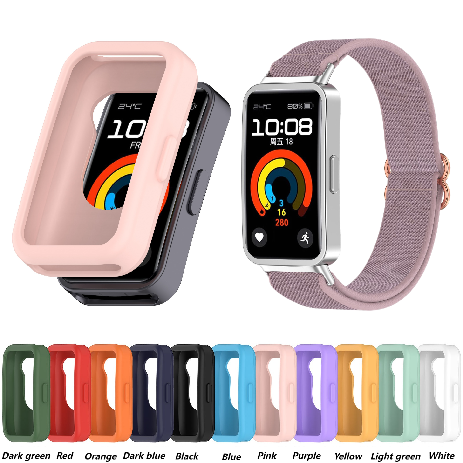 Silicone case For Huawei band  - Smartwatch Nexus avaliação e preço