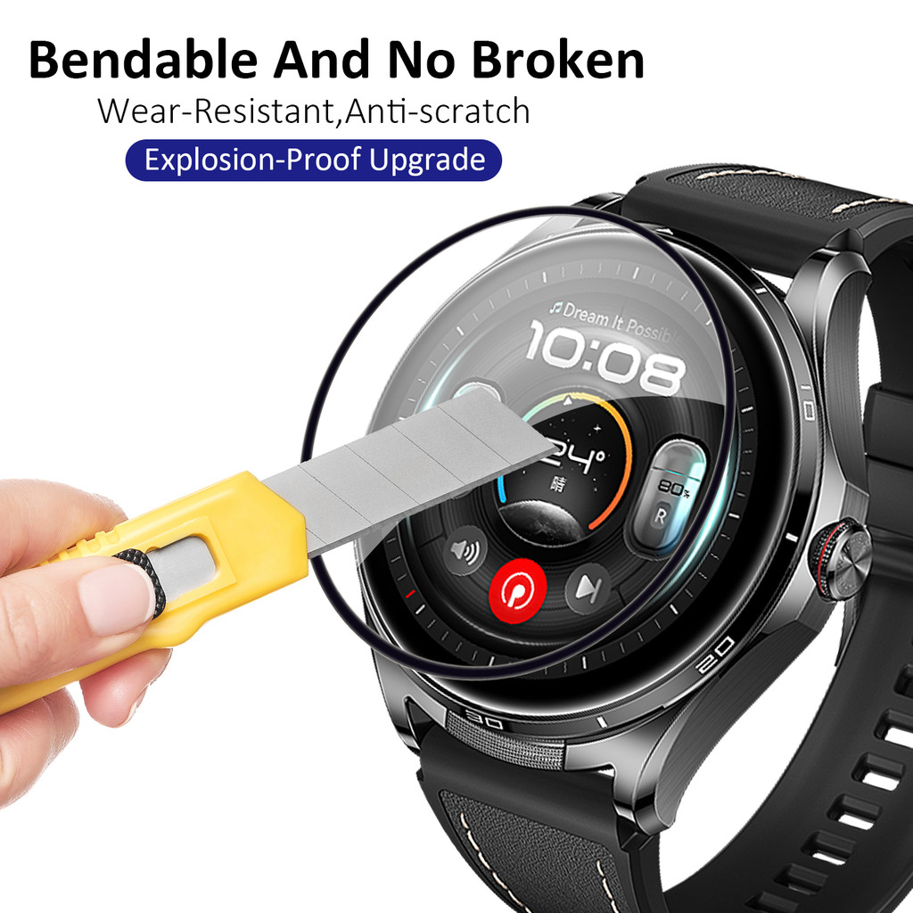 1-5PCS 3D Curved Full Coverage - Watch Face Protector avaliação e preço