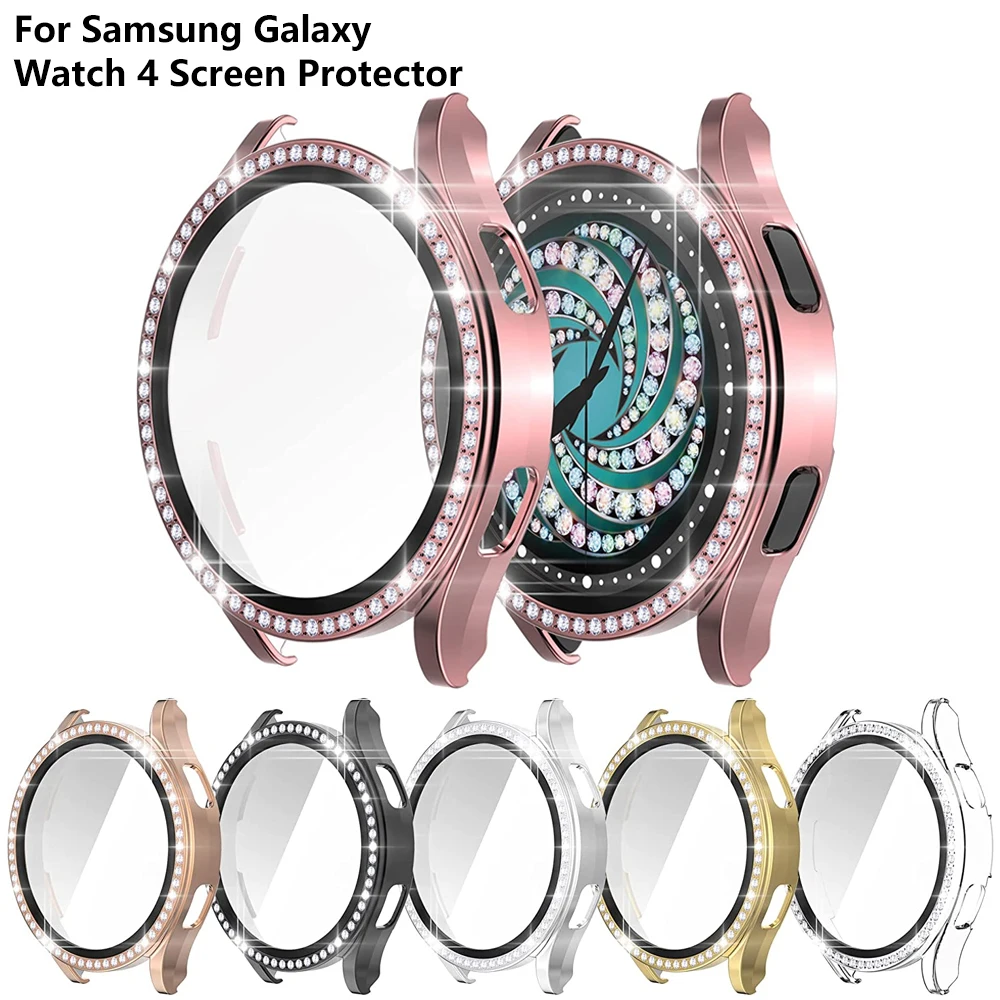 Glass+Case for Samsung Galaxy  - Accessories For Galaxy Watch 5 avaliação e preço
