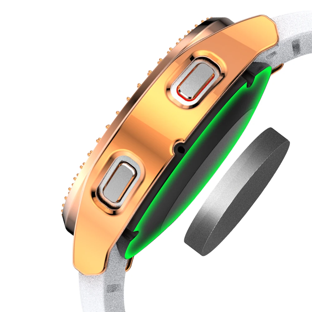 Glass+Case for Samsung Galaxy  - Accessories For Galaxy Watch 5 avaliação e preço
