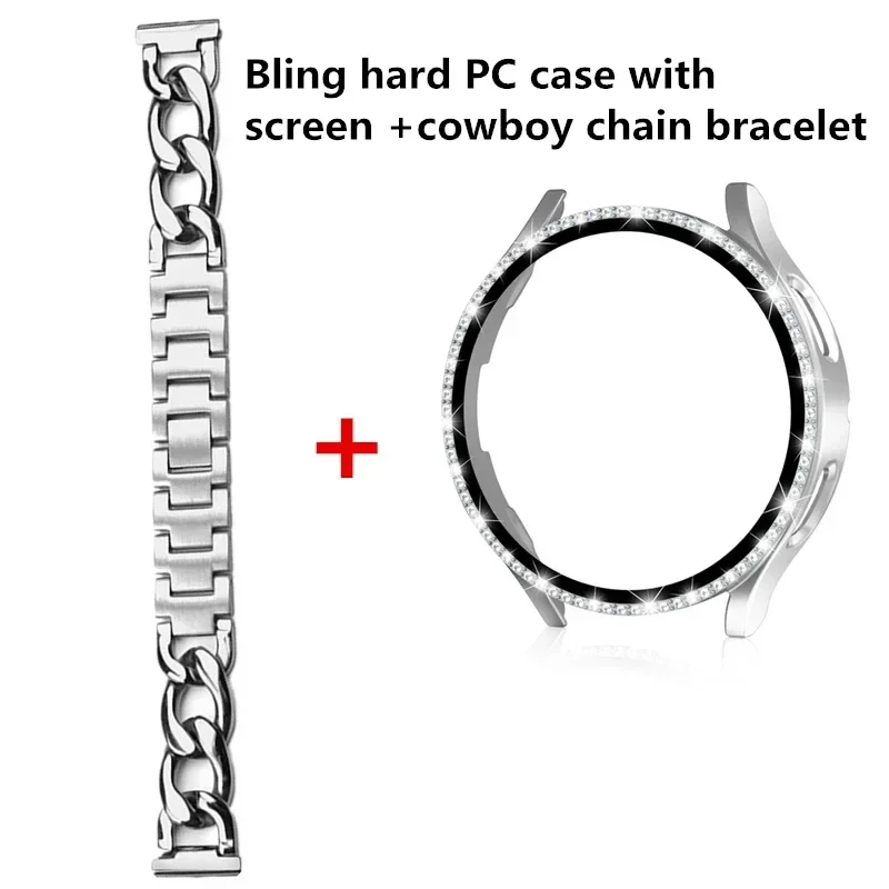 Bling Case+Bracelet for Samsun - Accessories For Galaxy Watch 5 avaliação e preço