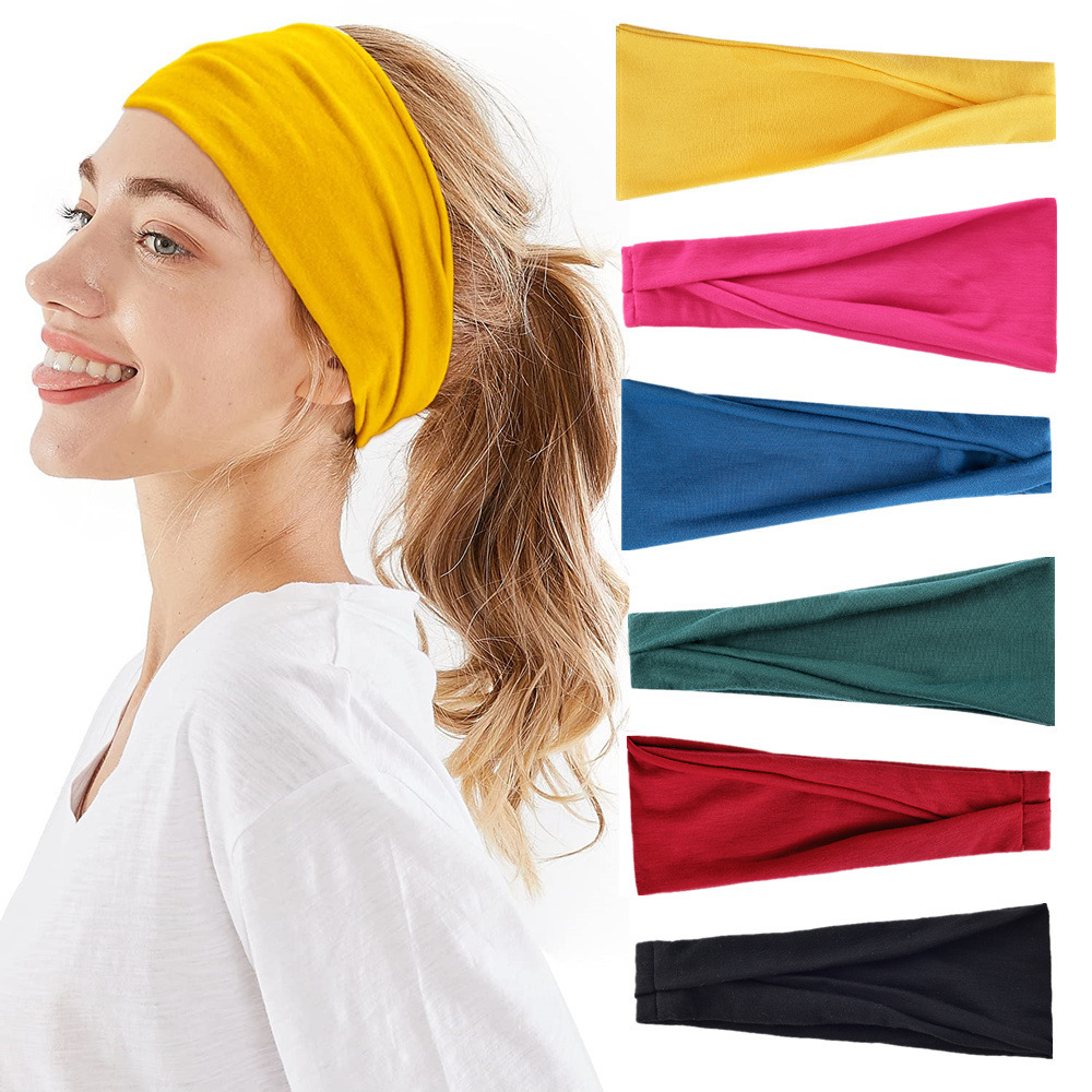 Solid Color Sports Yoga Headba - Milanaise Mesh Band avaliação e preço