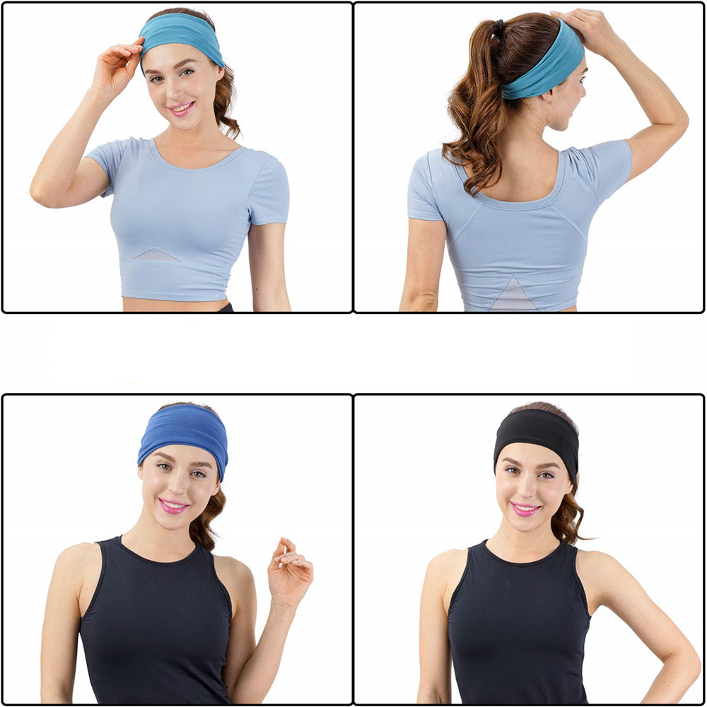Solid Color Sports Yoga Headba - Milanaise Mesh Band avaliação e preço