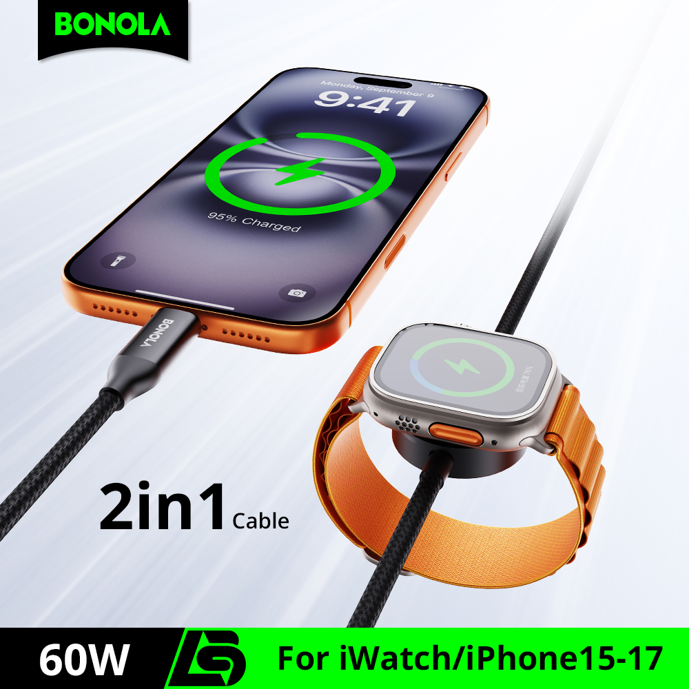 Bonola 2 in 1 Fast Watch Charg - Smartwatch Ac avaliação e preço