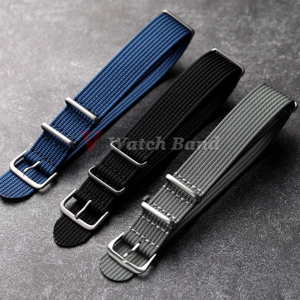 New Ribbed Nylon Watchband Nyl - Nylon Nato Strap avaliação e preço