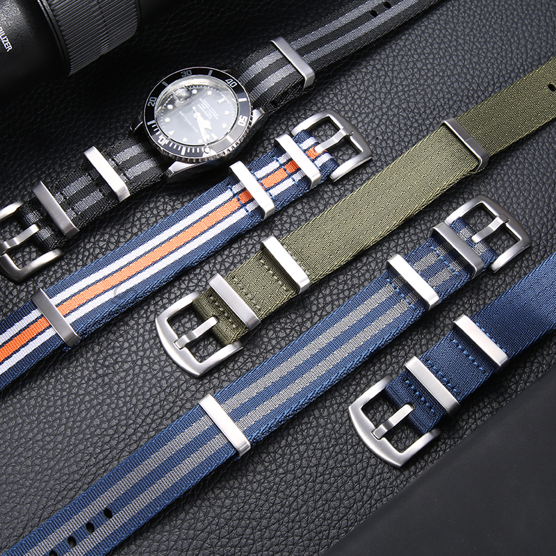 High End Soft Nylon Replacemen - Nylon Nato Strap avaliação e preço