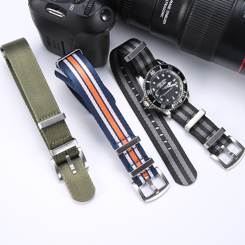High End Soft Nylon Replacemen - Nylon Nato Strap avaliação e preço